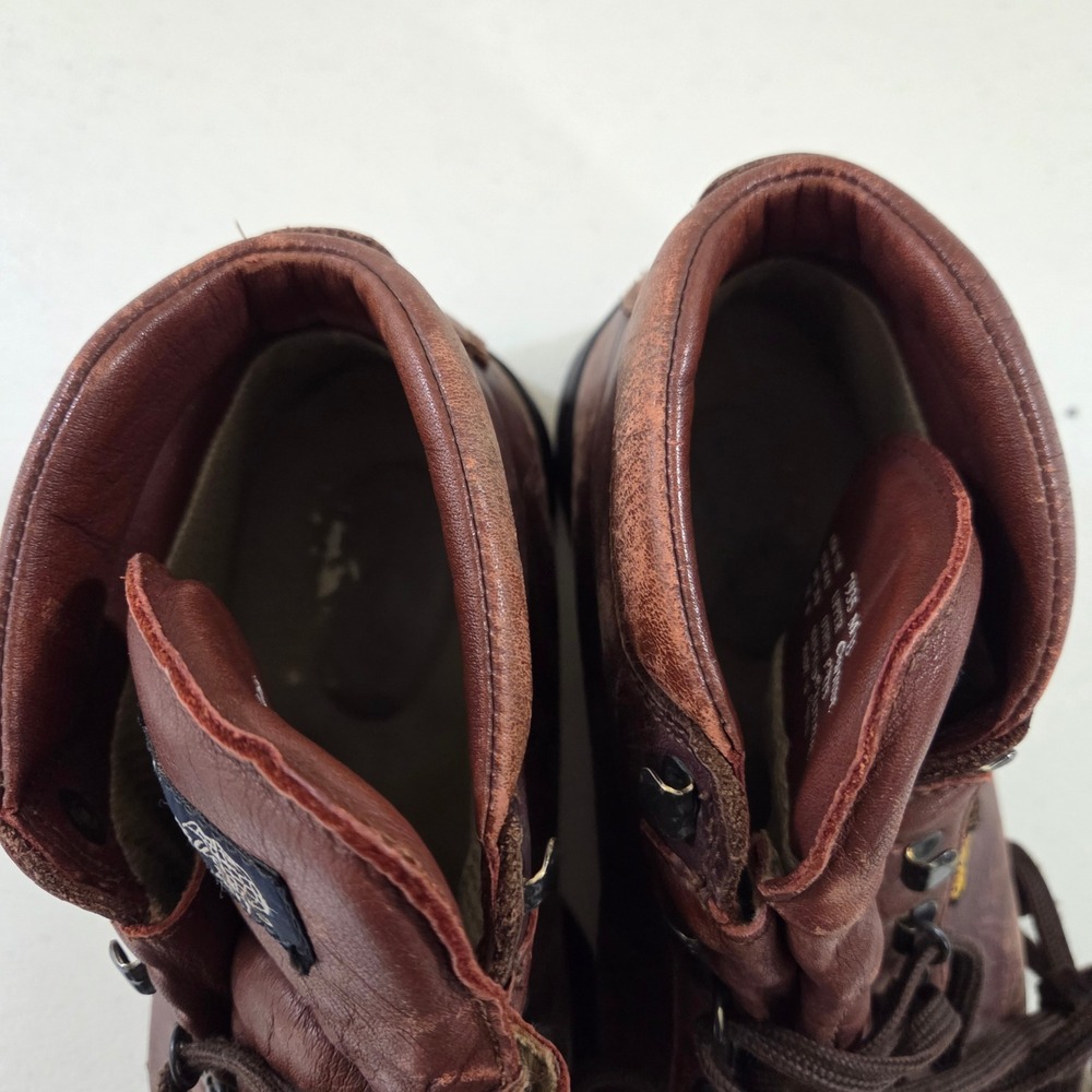 Vasque 7935 Gore-Tex Brown Leather Hiking Boots Mens 11 M Distressed Waterproof - Picture 4 of 7